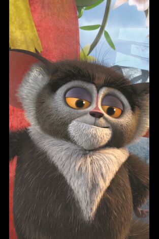 Viva el rey Julien (T1): Ep.4 Cabeza hueca