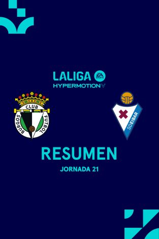 Resúmenes LALIGA HyperMotion (T25/26): Burgos - Eibar