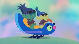 Trolls: ¡No pierdas el ritmo! (T2): Ep.46 La reina del castillo / Verdad o acción