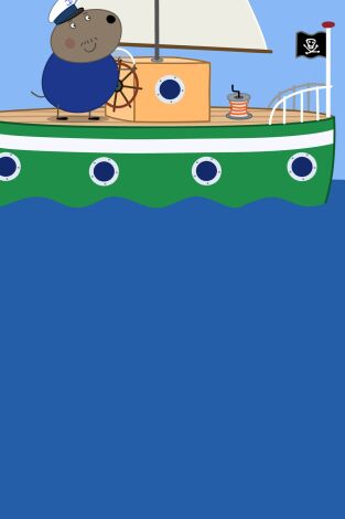 Peppa Pig (T5): Ep.15 El Capitán Papá Dog