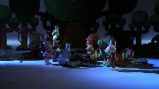 Raa Raa, el león ruidoso (T1): Ep.44 Despierta, Huffty