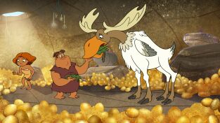 El amanecer de los Croods (T1): Ep.19 Huevos para todos / Creo que estamos solos, miau