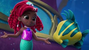 Disney Junior Ariel (T1): Ep.5 La copiona / Feliz Día del Cangrejo