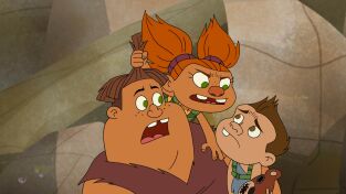 El amanecer de los Croods (T1): Ep.22 Duelo de bebés / En busca de las arrugas