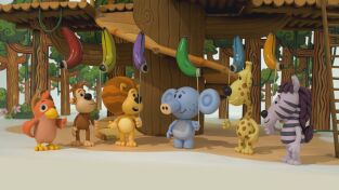 Raa Raa, el león ruidoso (T2): Ep.7 Raa Raa y los globos de banana