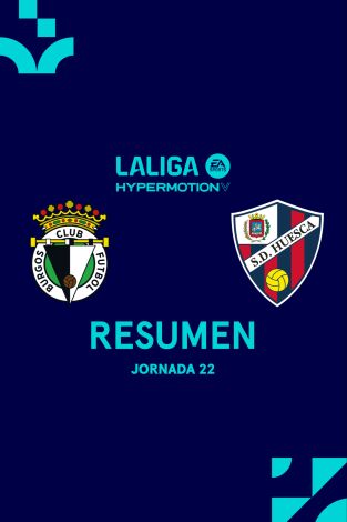 Resúmenes LALIGA HyperMotion (T25/26): Burgos - Huesca