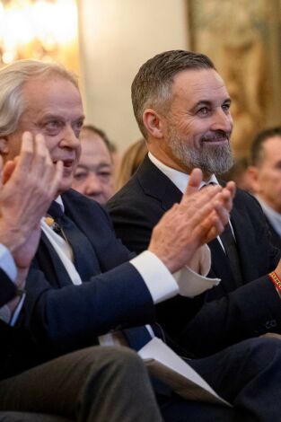 Santiago Abascal en El foro empresarial