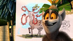 Viva el rey Julien (T2): Ep.40 El show de ¡Larga vida al rey Julien!