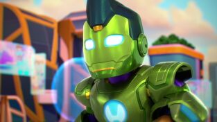 Iron Man y su superequipo (T1): Ep.5 El Capitán América va rápido