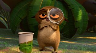 Viva el rey Julien (T1): Ep.10 Un vaso más