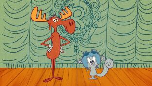 Las aventuras de Rocky y Bullwinkle (T1): Ep.24 Superalce y la ardilla maravilla, capítulo 3