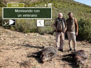 Monteando con un veterano