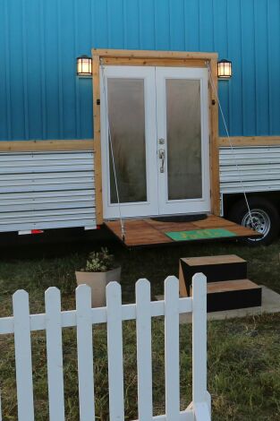 Minicasas sobre ruedas: Minicasa y estudio de yoga