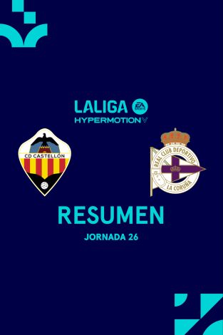 Resúmenes LALIGA HyperMotion (T25/26): Castellón - Deportivo
