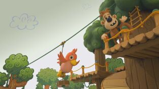 Raa Raa, el león ruidoso (T2): Ep.4 Raa Raa y la tirolesa Zippy