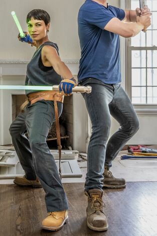 Los gemelos reforman dos veces: edición celebrity: El brillo de la casa de Rosario Dawson