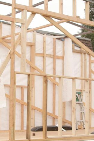 Minicasas sobre ruedas: Casita de campo