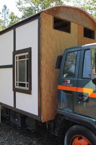 Minicasas sobre ruedas: Camión viajero