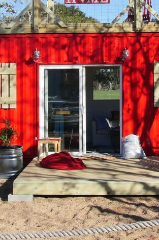 Minicasas sobre ruedas: Una vida sencilla en un contenedor