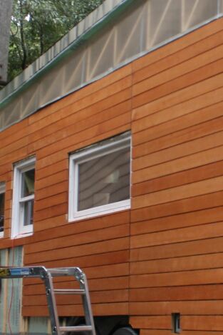 Minicasas sobre ruedas: Minicasa de posgrado