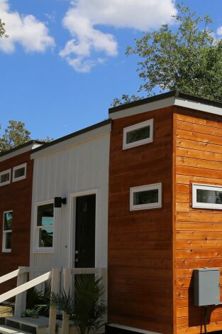 Minicasas sobre ruedas: Una minicasa de mediados de siglo