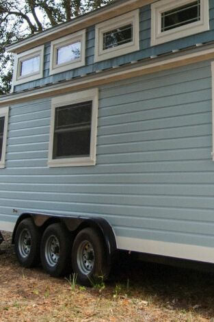 Minicasas sobre ruedas: Minicasa estilo craftsman