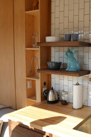 Minicasas sobre ruedas: Minicasa tecnológica en Nueva York