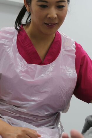 Dra Marion a sus pies: Paso a paso