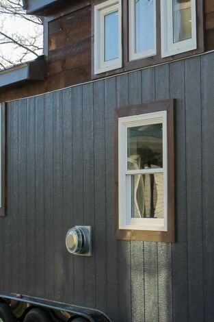 Minicasas sobre ruedas: El pequeño hogar ecológico de Chrissy