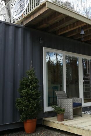 Restauradores de cabañas: La conversión de un contenedor