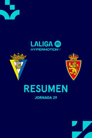 Resúmenes LALIGA HyperMotion (T25/26): Cádiz - Zaragoza