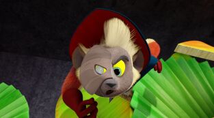 Viva el rey Julien (T1): Ep.25 El fantasma del club húmedo