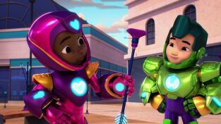 Iron Man y su superequipo (T1): Ep.11 Desmadre de béisbol de Ironheart / Enjambre y el IQ