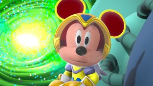 Disney Junior Mickey Mouse Funhouse (T3): Ep.7 El cumpleaños de Goofy... ¡en el espacio!