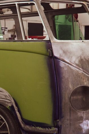 Chapa y pintura: Una puerta de granero de lujo