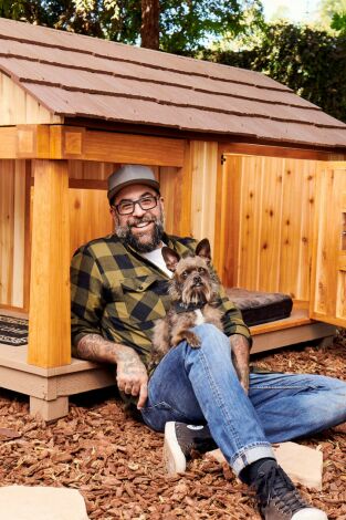 Supercasas para mascotas: Un corral trasero