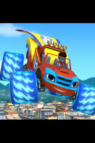 Blaze y los Monster Machines (T7): Ep.17 Las superruedas contra el creaburbujas