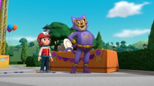 La patrulla canina (T10): Ep.21 La patrulla y los gatos salvan al hombre-gato Humdinger / La patrulla salva el torneo de los Turbot