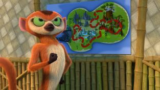 Viva el rey Julien (T2): Ep.42 ¿Quién va de artista?