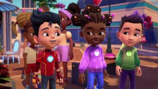 Iron Man y su superequipo (T1): Ep.13 Iron Hulk y las abejas / Volad, superequipo