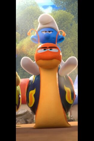 Los Pitufos (T1): Ep.13 Carrera de caracoles / Miércoles de gofres