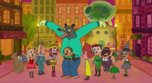 Home: Las aventuras de Tip y Oh (T1): Ep.6 Kung buv/Hombres lobo de Chicago