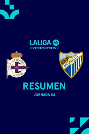 Resúmenes LALIGA HyperMotion (T25/26): Deportivo - Málaga