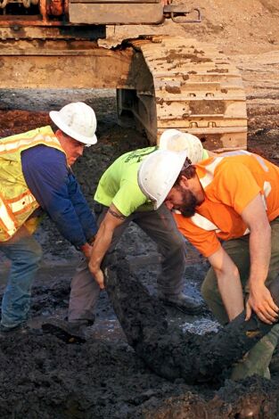 La fiebre del oro: Canal gigantesco