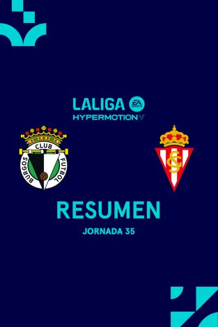 Resúmenes LALIGA HyperMotion (T25/26): Burgos - Sporting