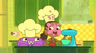 Home: Las aventuras de Tip y Oh (T1): Ep.21 Chistes internos/Una lección selvática