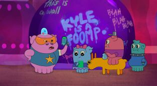 Home: Las aventuras de Tip y Oh (T1): Ep.22 Cielos, me has salvado la vida/Buvslandia noir