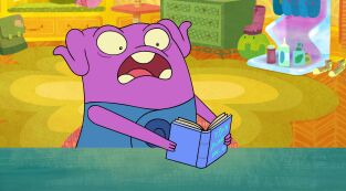 Home: Las aventuras de Tip y Oh (T2): Ep.31 Hacerse el duro / Barriga peces