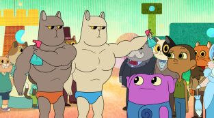 Home: Las aventuras de Tip y Oh (T2): Ep.33 ¡Gatos! el planeta / Fiebre selfie