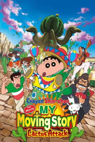 Shin Chan en México: el ataque del cactus gigante